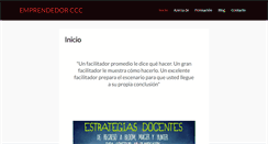 Desktop Screenshot of emprendedorccc.com